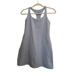 Girlfriend Collective Blue Racerback Tank Dress Women’s Size M –  Activewear